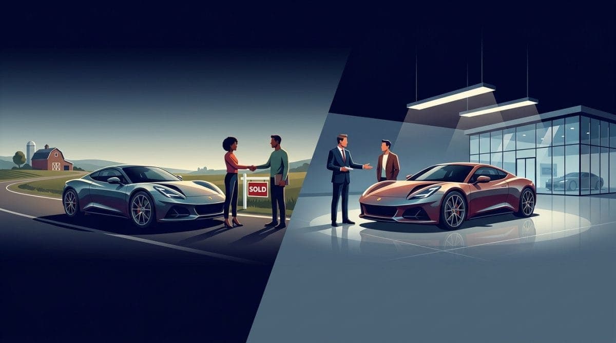 private sale vs dealer